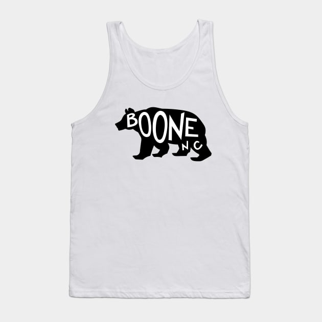 Boone Black Bear Tank Top by smalltownnc